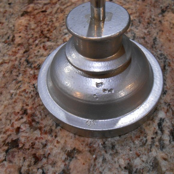 Vintage Purple beaded tea light holder/lamp. - Picture 13 of 13